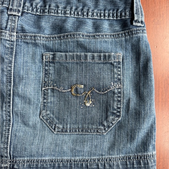 Guess Blue Denim Mini Skirt - Picture 3 of 7